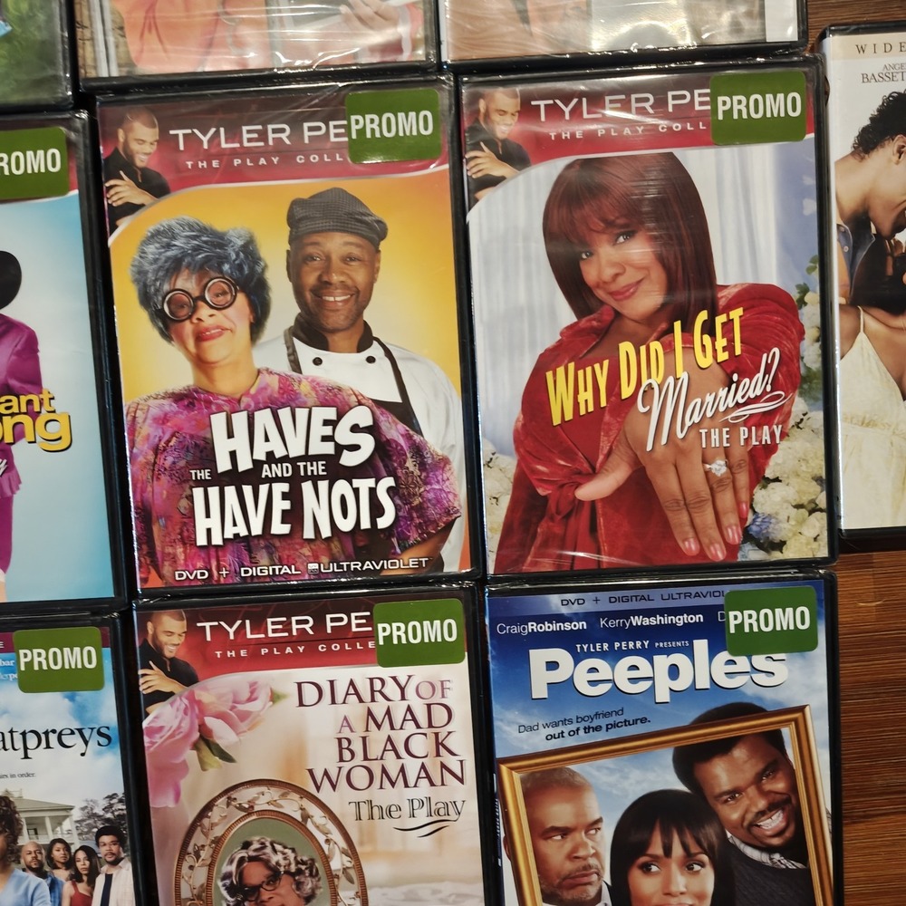 Lot of 10 Factory Sealed Tyler Perry Promo DVDs Madea Jail Play‎ Peeples Browns - Picture 4 of 10
